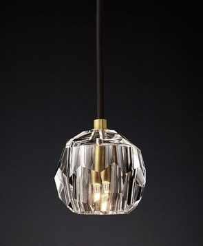 Glass Cord Pendant Light for Modern Interiors (Single)