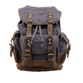 Men's Camel Dynamic Retro Travel Backpack